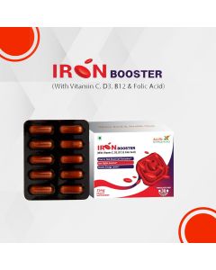 IRON BOOSTER (30 Capsules – 21mg)